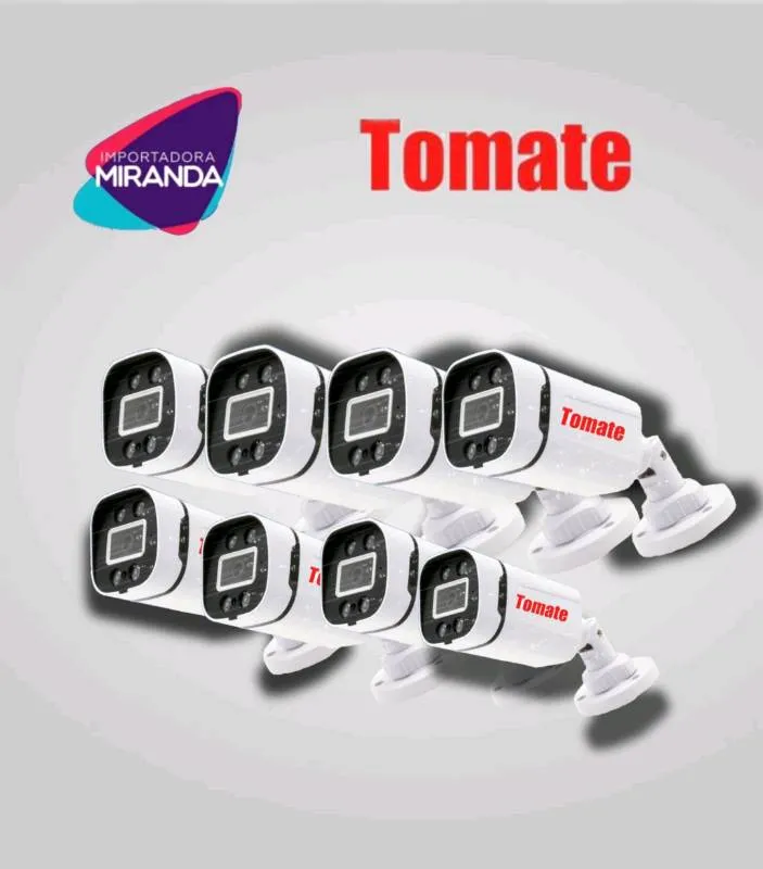 KIT 8 CÁMARAS DE SEGURIDAD TOMATE SC8B-1TSTP