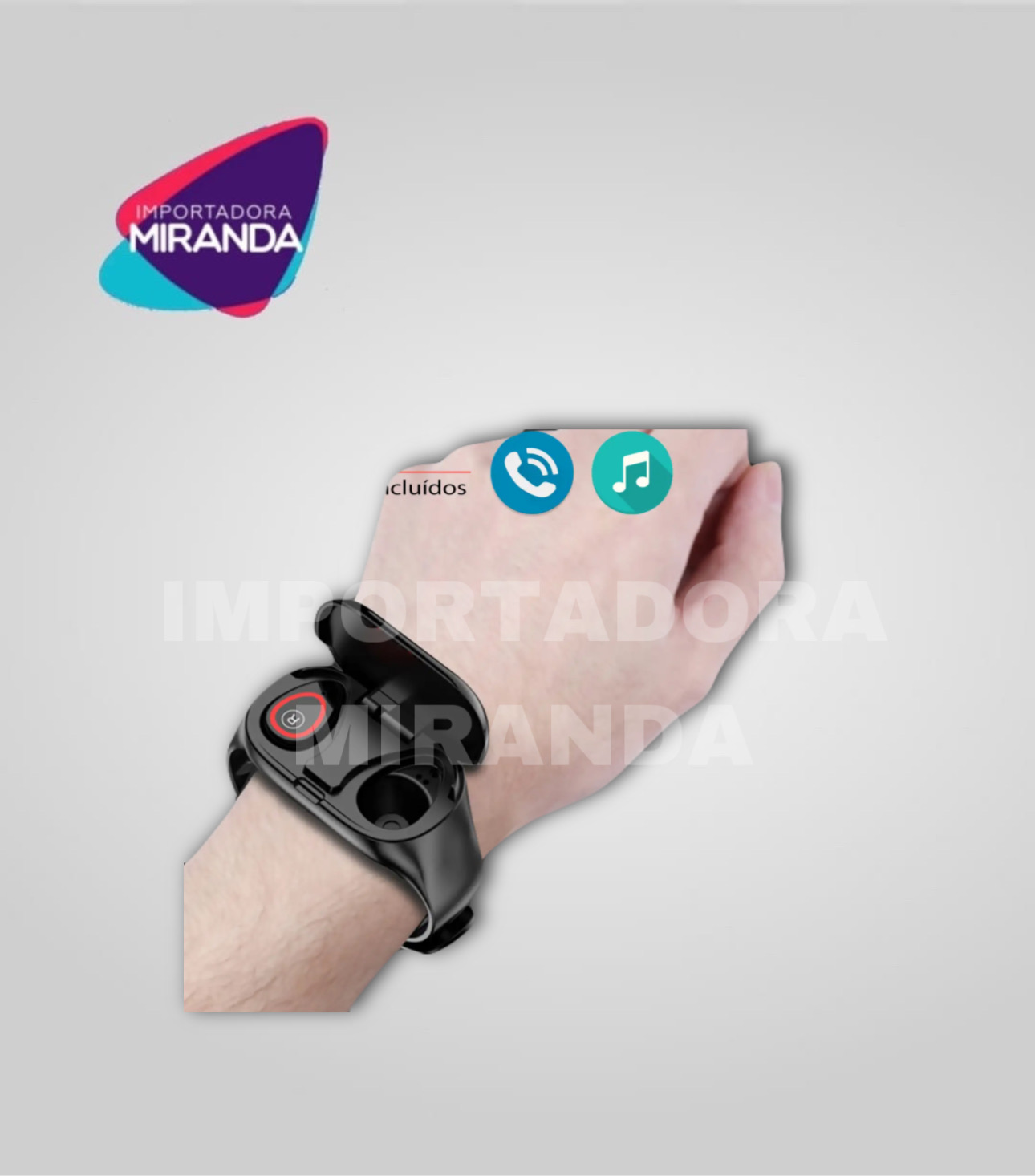 SMART BRASALETE CON AUDIFONOS