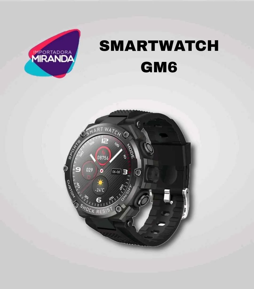 SMARTWATCH GM6