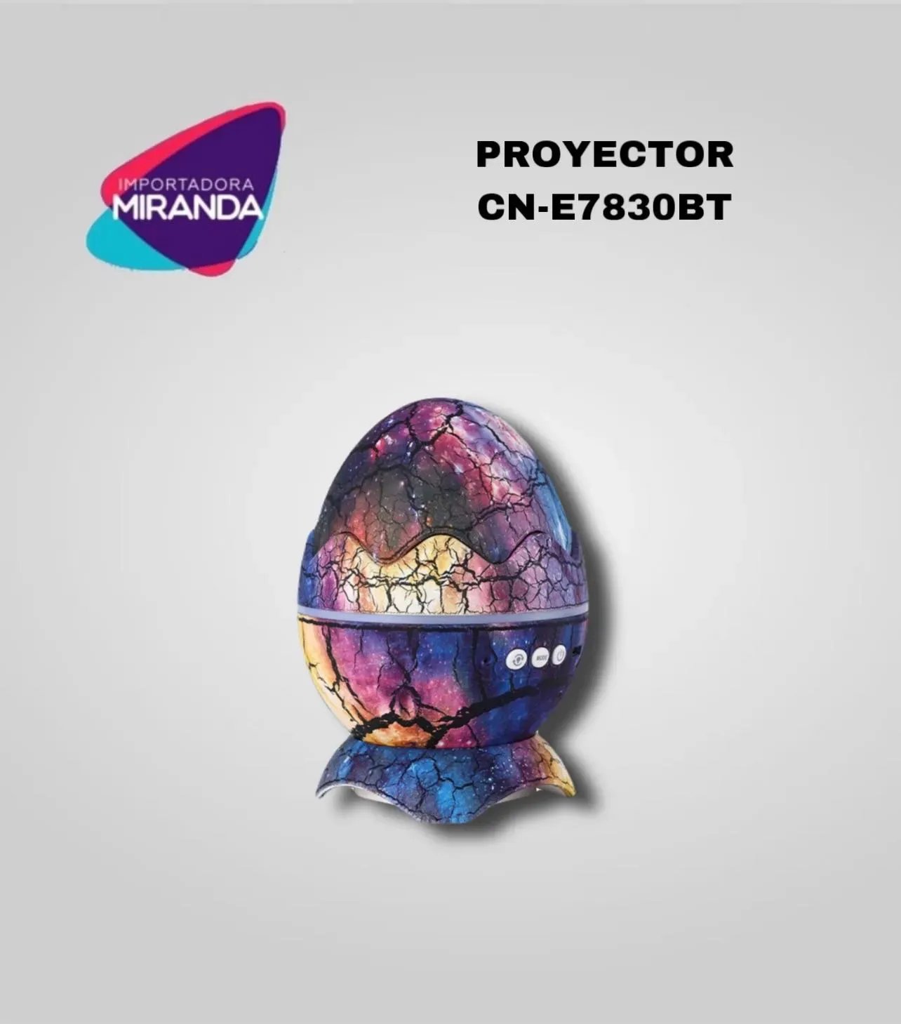 PROYECTOR LAMPARA NOCTURNA CN-E7830BT