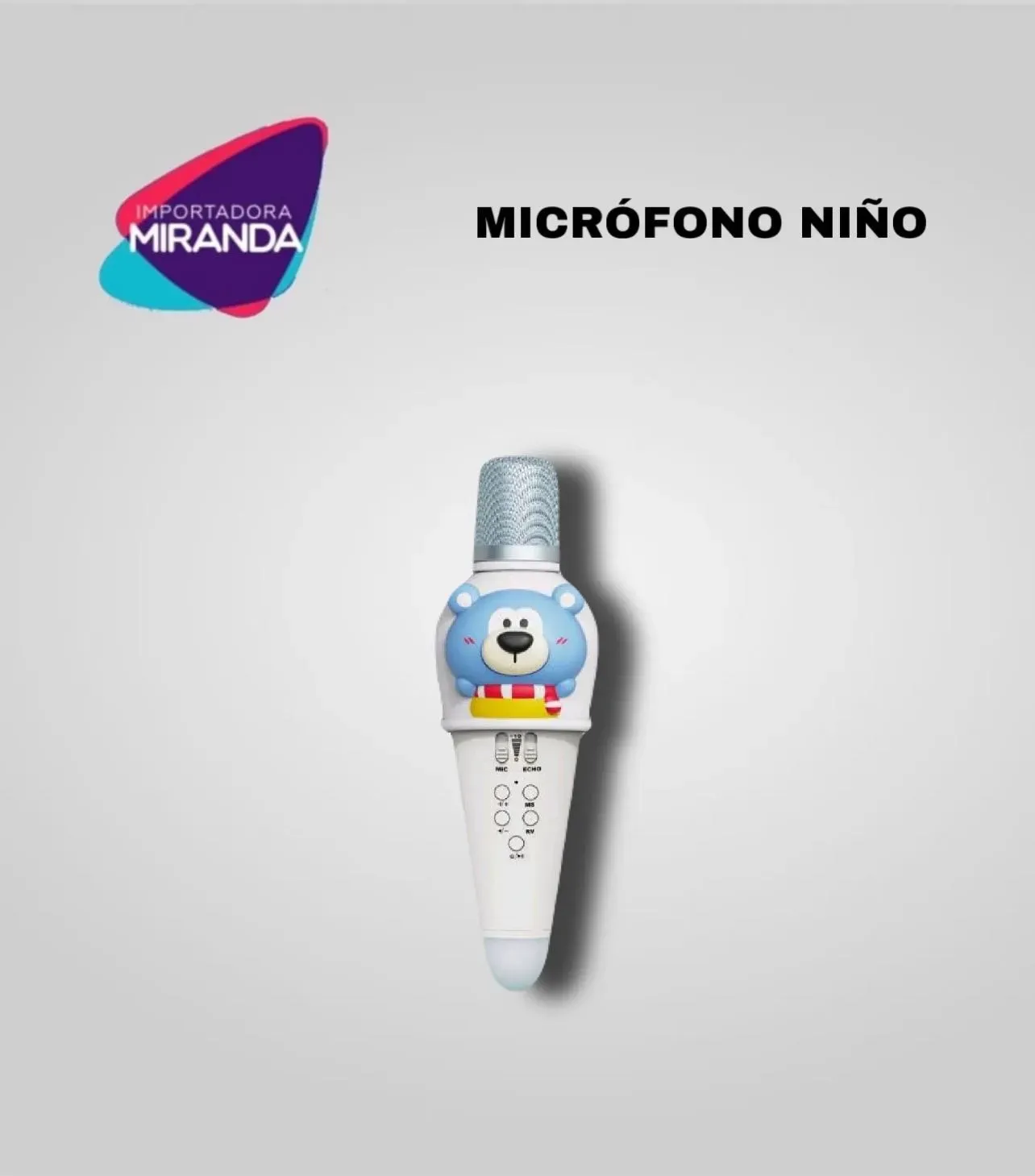 MICRÓFONO PARLANTE PARA NIÑO XL-640