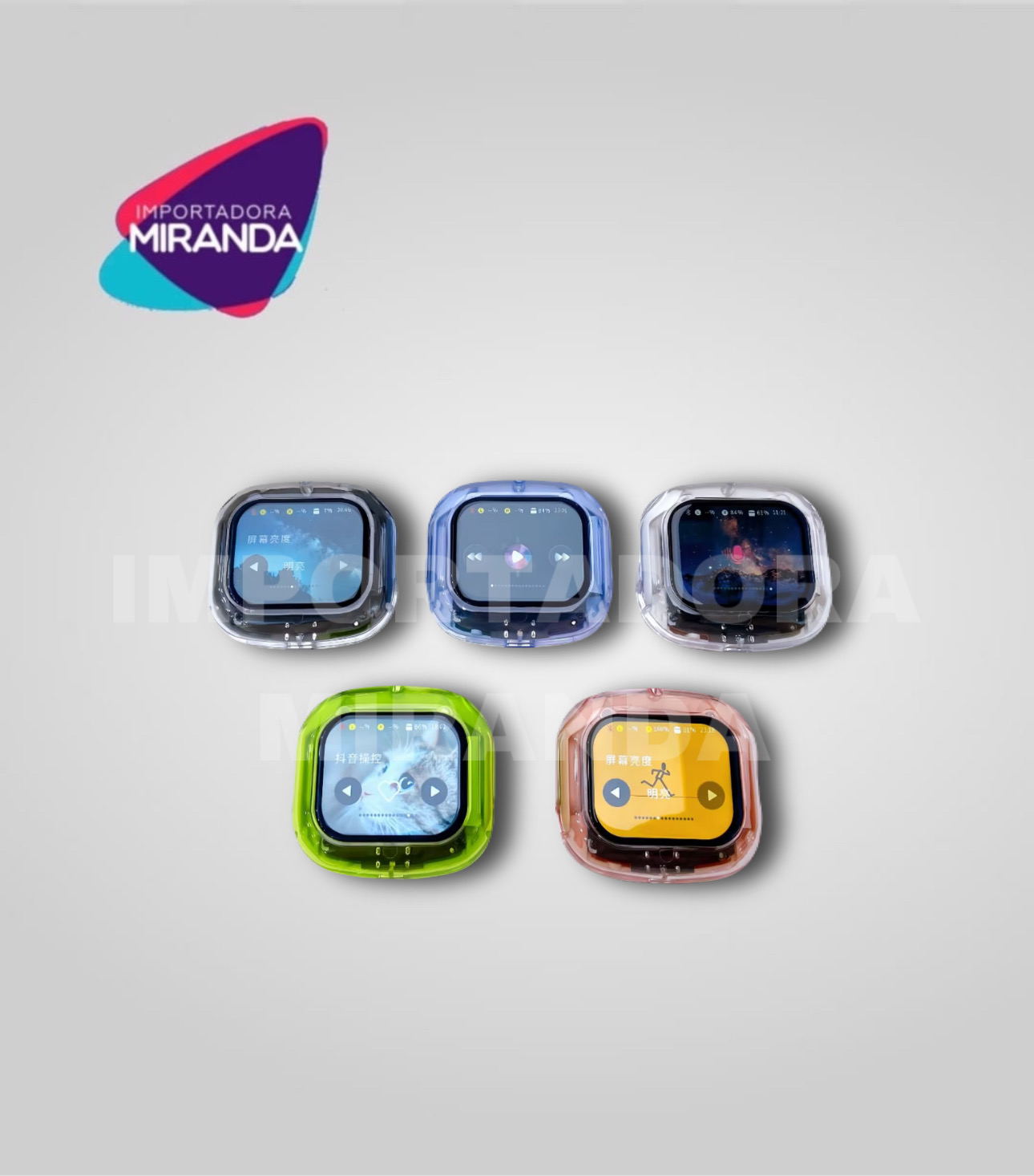 AUDIFONO TRANSPARENTE CON PANTALLA