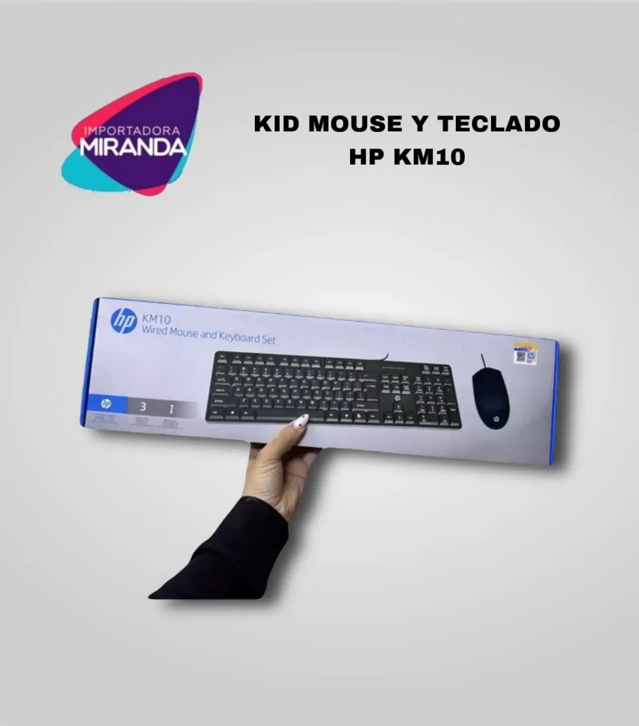 KIT TECLADO MOUSE KM10HP